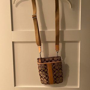Coach Messenger Crossbody Monogram Bag